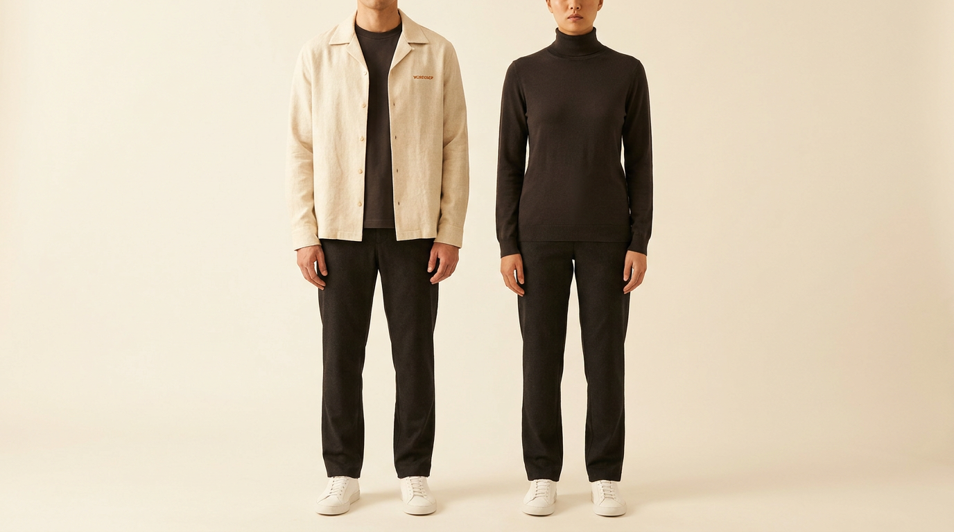 The Veer uniform, daytime and evening modes